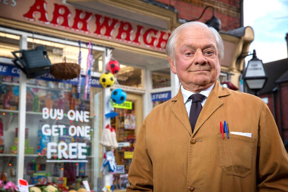  The cast and crew Open All Hours have been hit by sickness bug