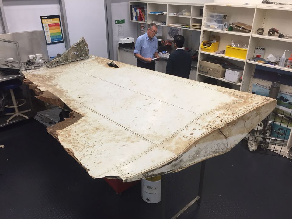 A large piece of debris found in Tanzania recently which has been confirmed as a part of a wing flap from the missing plane