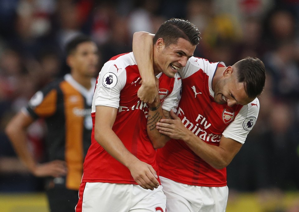  Granit Xhaka will be desperate to start against Bournemouth