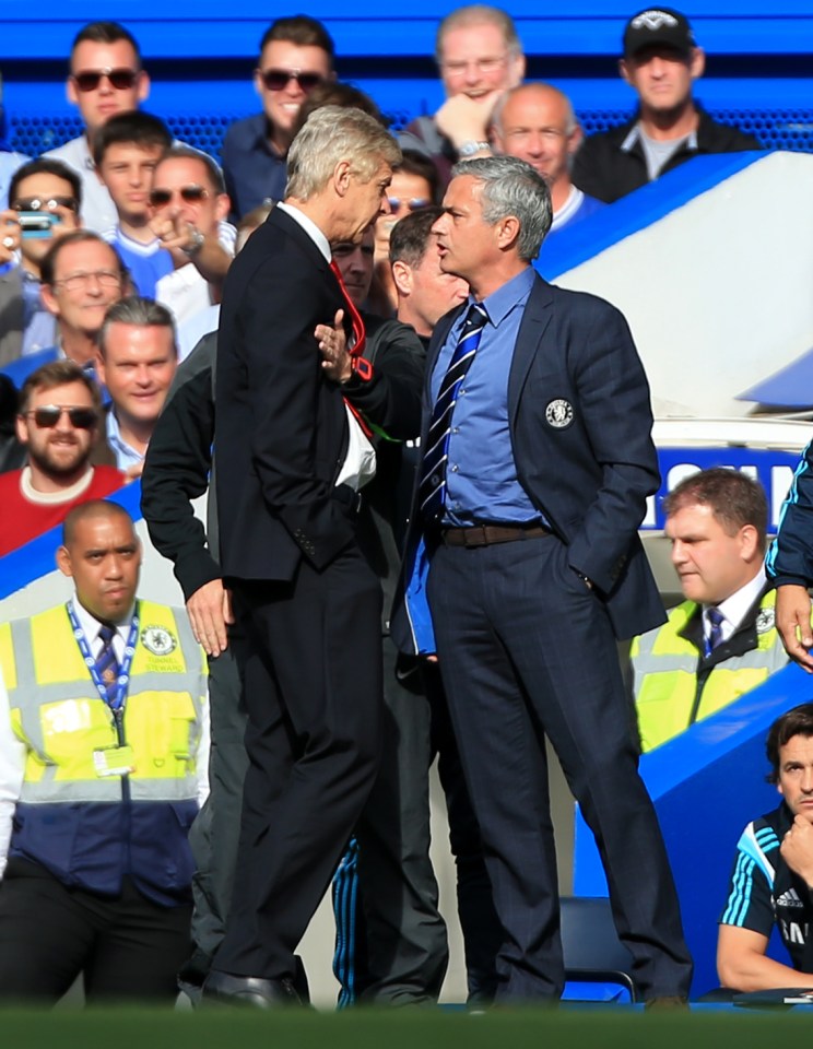 Arsene Wenger and Jose Mourinho are preparing to go head-to-head once more