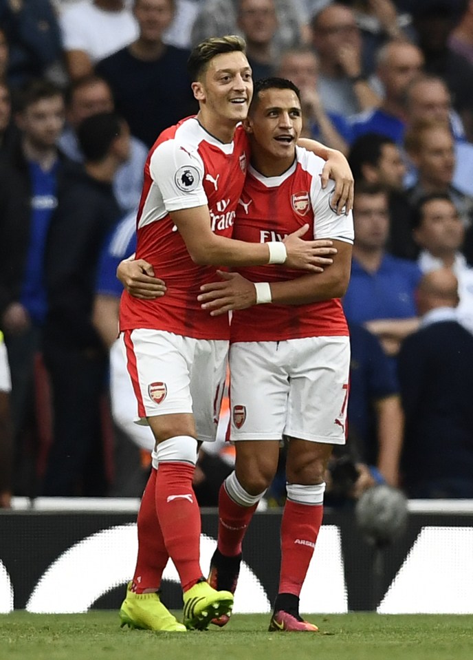 The club are trying to convince Alexis Sanchez and Mesut Ozil to sign new contracts