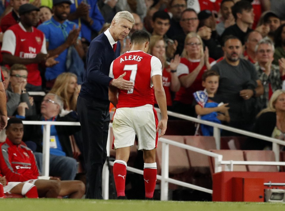 Arsenal manager Arsene Wenger has praised star man Alexis Sanchez