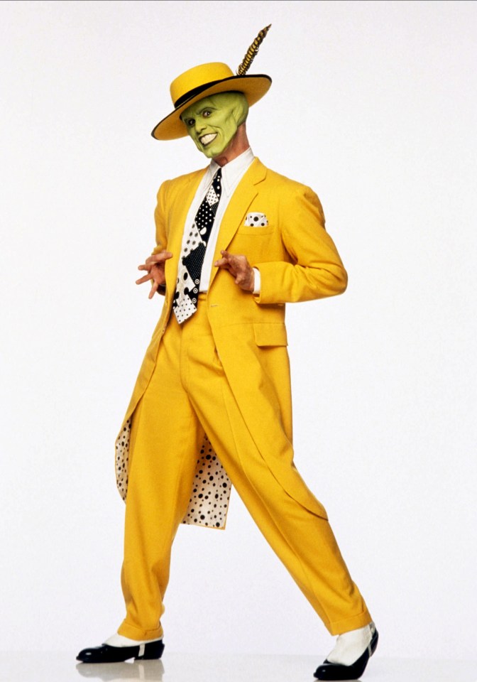  Jim Carrey famously played The Mask in the 1994 film