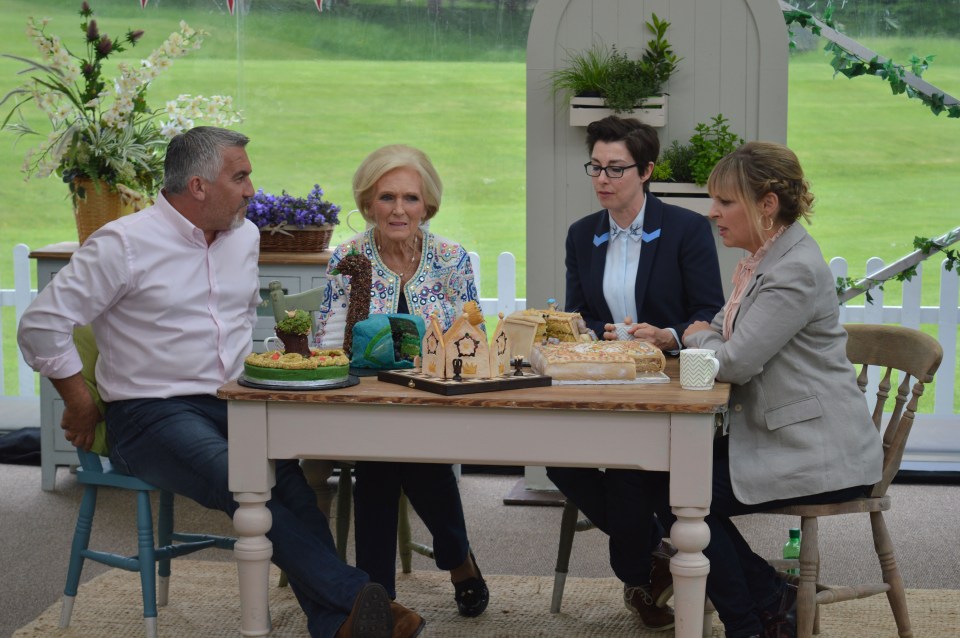 Mary co-judged The Great British Bake Off until its final show on the BBC last month