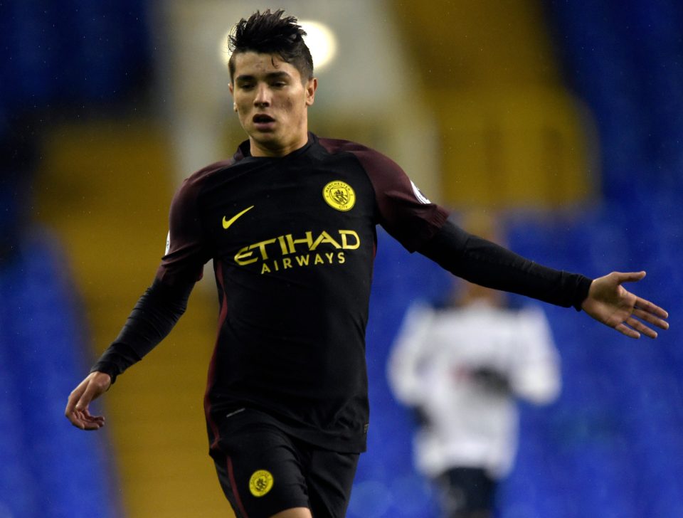 Brahim Diaz bagged the winner for Citys young guns at Gladbach