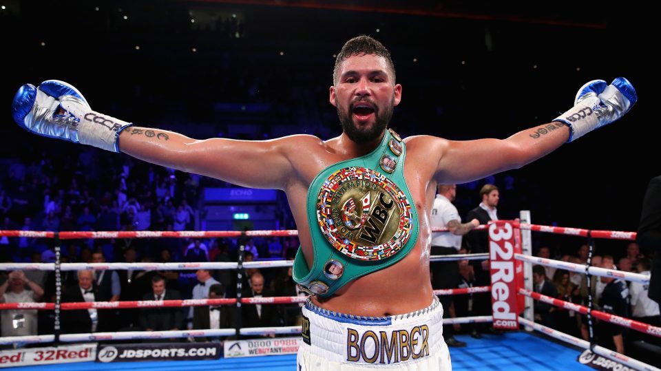  Tony Bellew is the cruiserweight champion of the world but is moving up for Haye