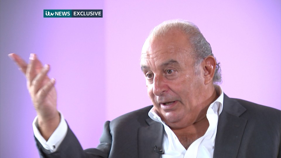  She also made another attack on Sir Philip Green