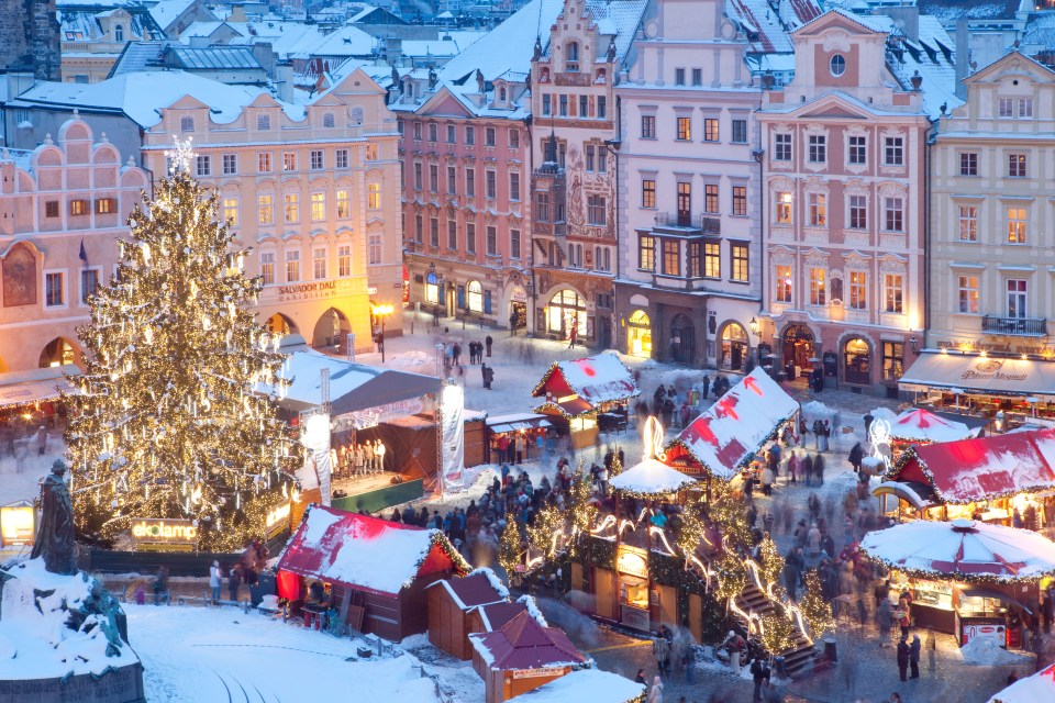  The Prague Christmas Market at the Old Town Square has been ranked favourably by Post Office researchers coming in third