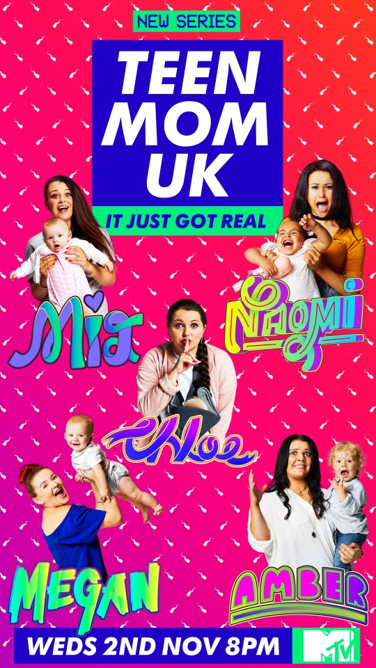 She is one of five mums appearing on Teen Moms UK