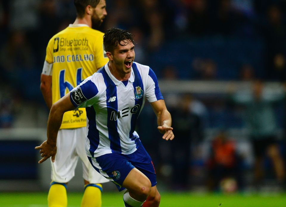  Porto's Andre Silva is being watched by a host of Premier League and European clubs