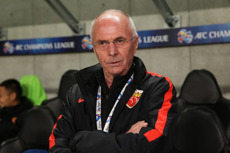 Shanghai SIGP want AVB to replace Sven-Goran Eriksson