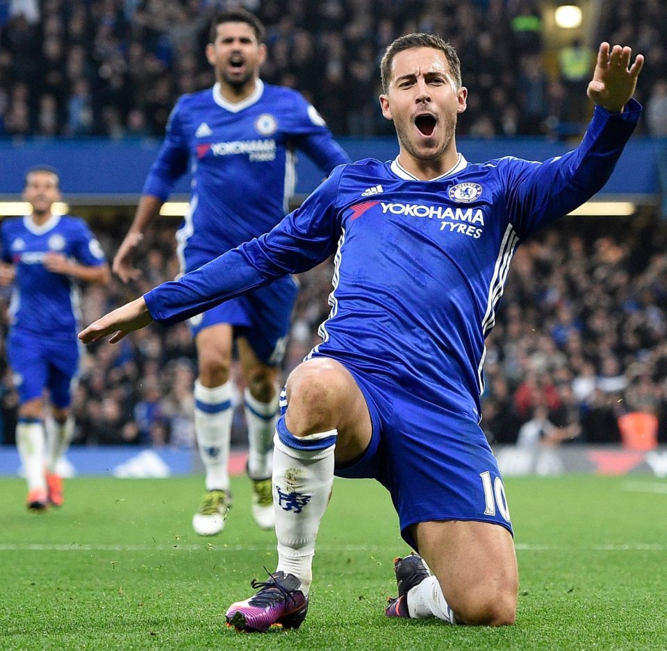 Hazard has been in terrific goal-scoring form