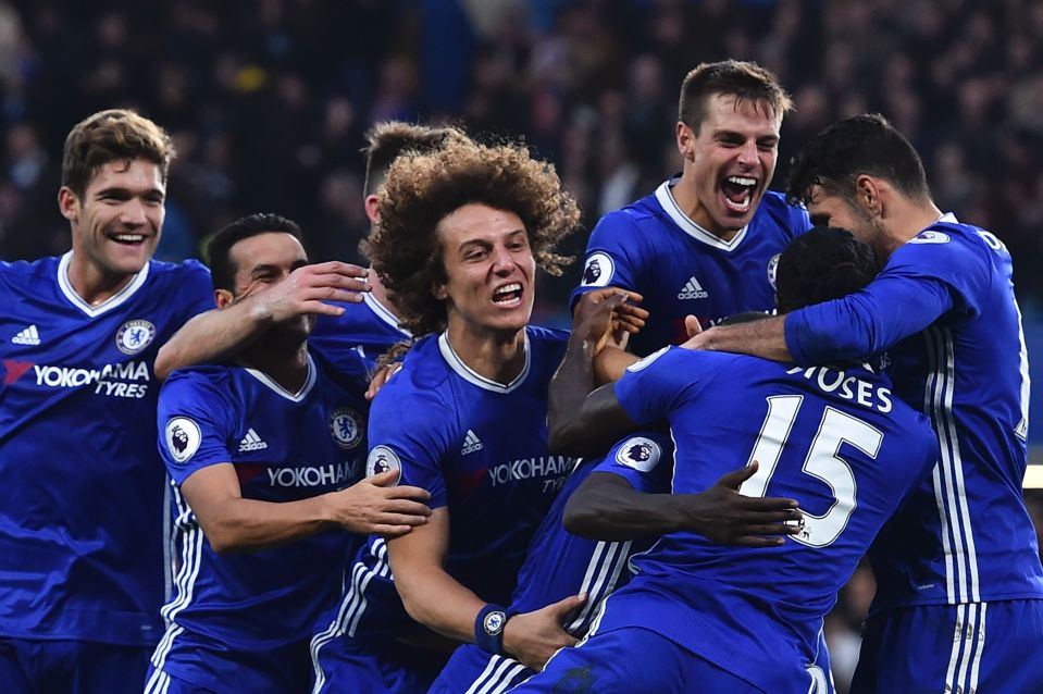 Chelsea have also kept clean sheets in all four wins