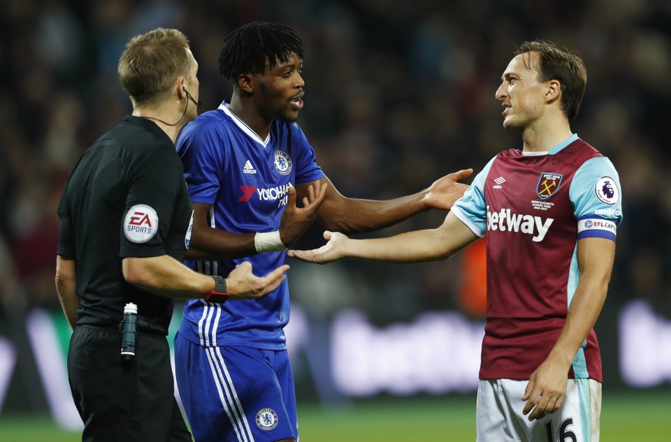 Conte made his Chelsea debut earlier this season and started against West Ham in the EFL Cup