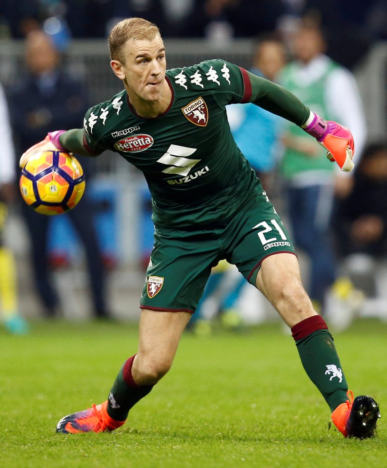 Hart is on a season-long loan at Torino