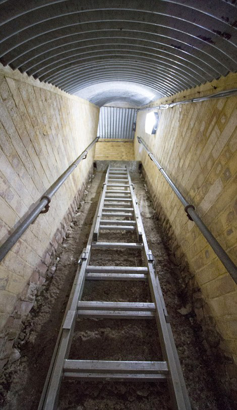  An underground bunker visited by Winston Churchill housed a revolutionary radar service