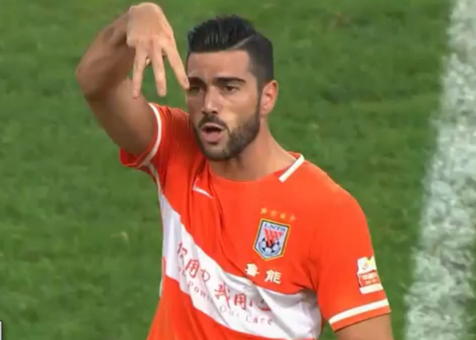  Graziano Pelle helped Shandong Luneng avoid relegation by just two points