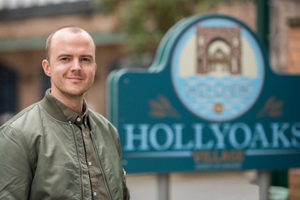  Darren Jeffries returns to Hollyoaks as OB after an eight-year absence