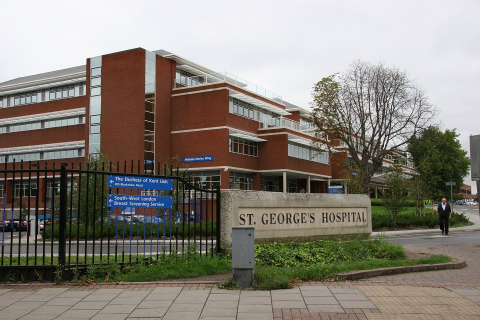  London’s St George’s Hospital was rated inadequate