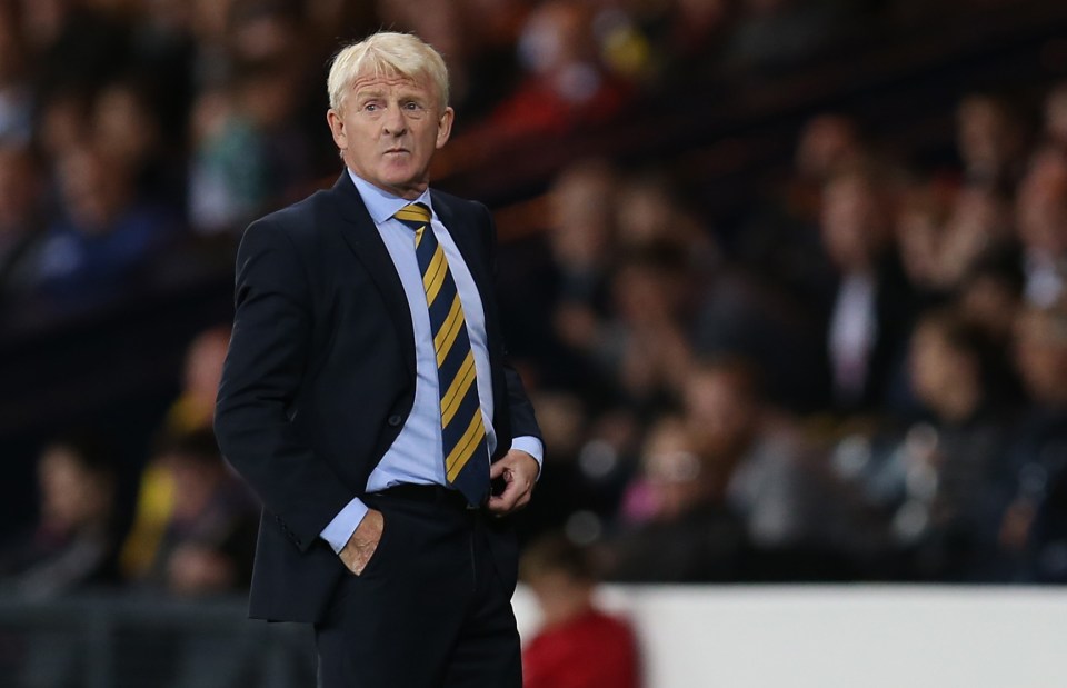  Scotland boss Gordan Strachan is under serious pressure after disappointing run