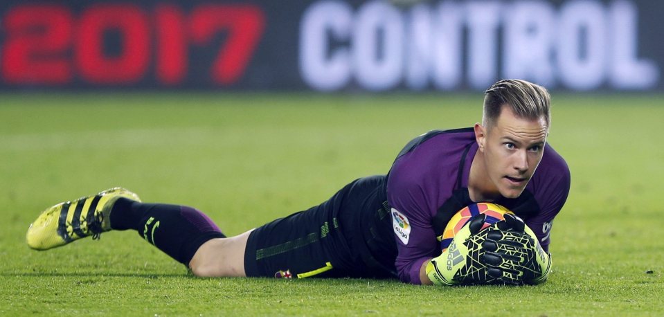  Marc-Andre ter Stegen is best of a bad bunch among two teams in goal