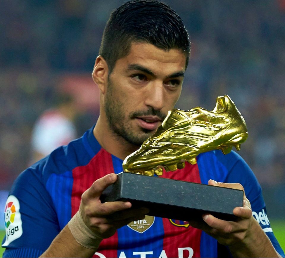  Golden boot...it certainly seems to belong to Luis Suarez