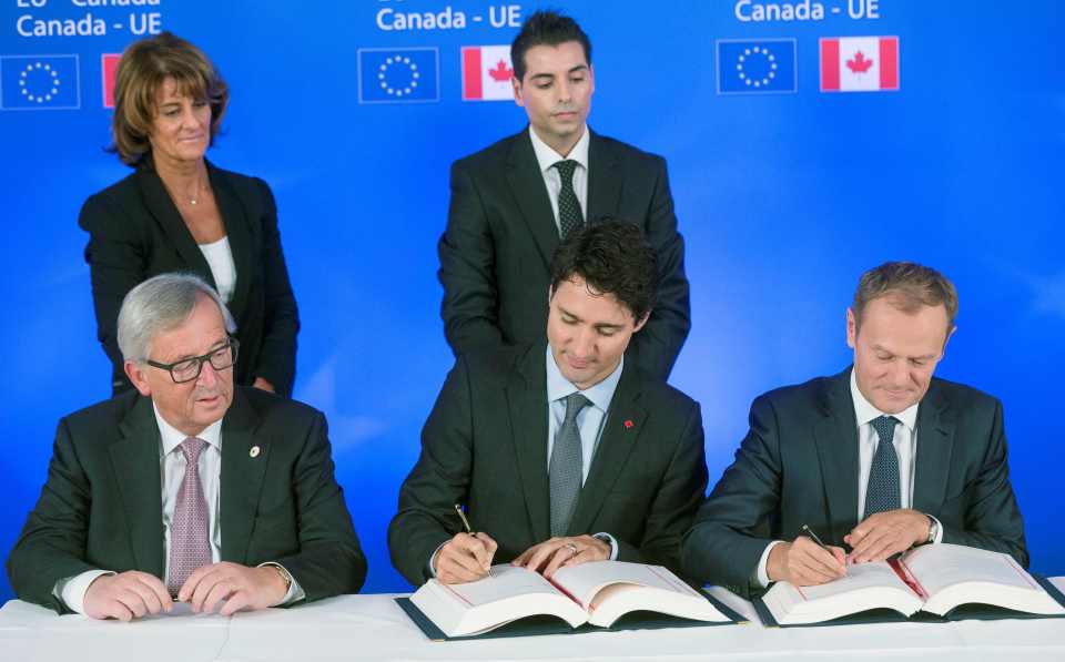 Canada and the EU signed their long-awaited trade deal last month 