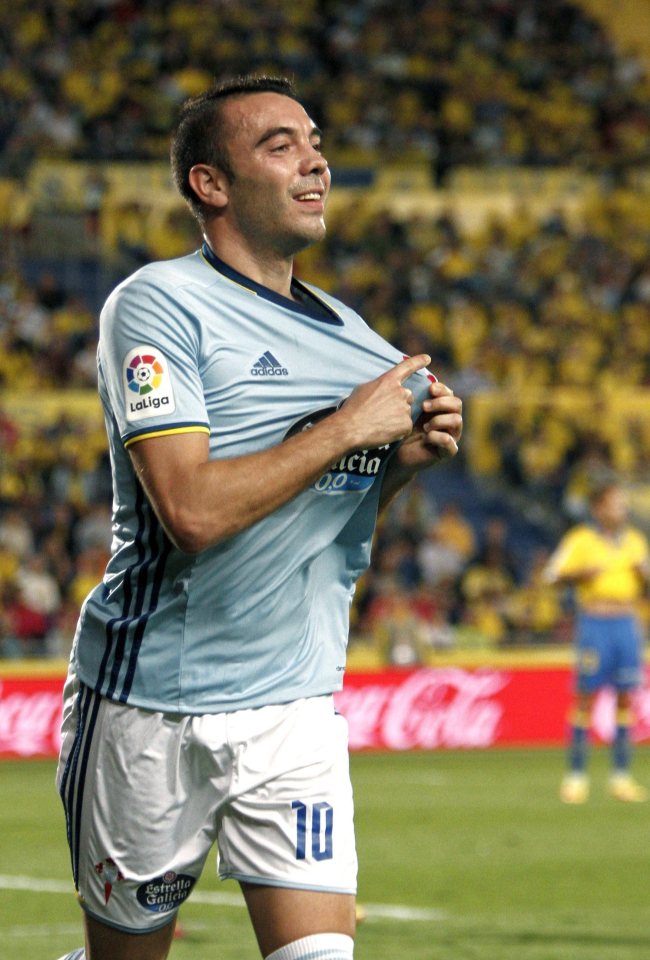 But at Celta he is a star