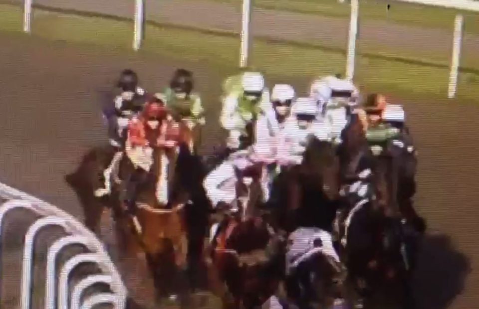 Tylicki was involved in a four-horse pile-up at Kempton