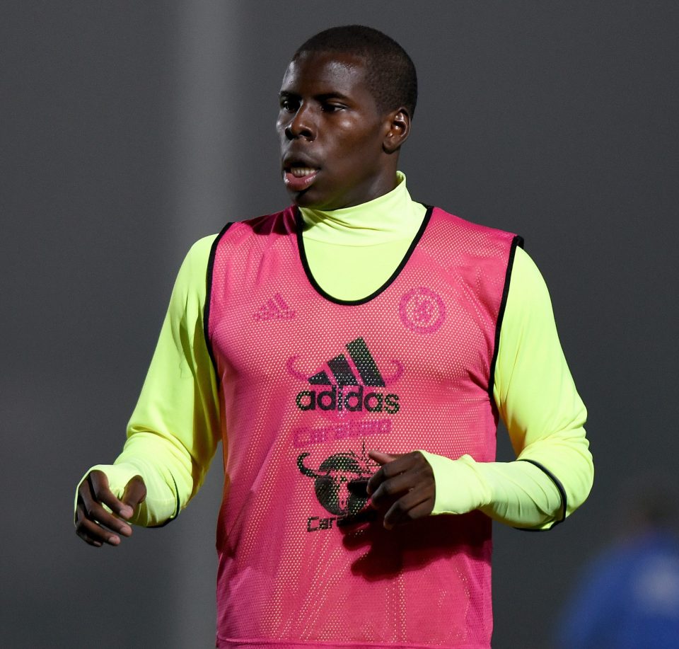  Kurt Zouma could be in line to face Everton after playing for Chelseas reserves