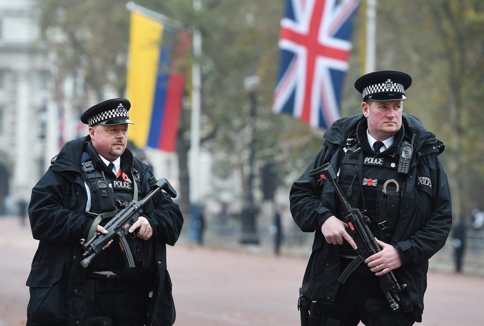  Britain will have 1,500 trained firearms officers by 2018