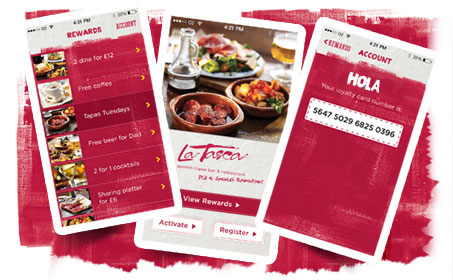 La Tasca also offer a membership card scheme