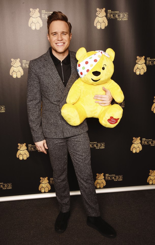  Olly Murs is performing at the fundraising concert