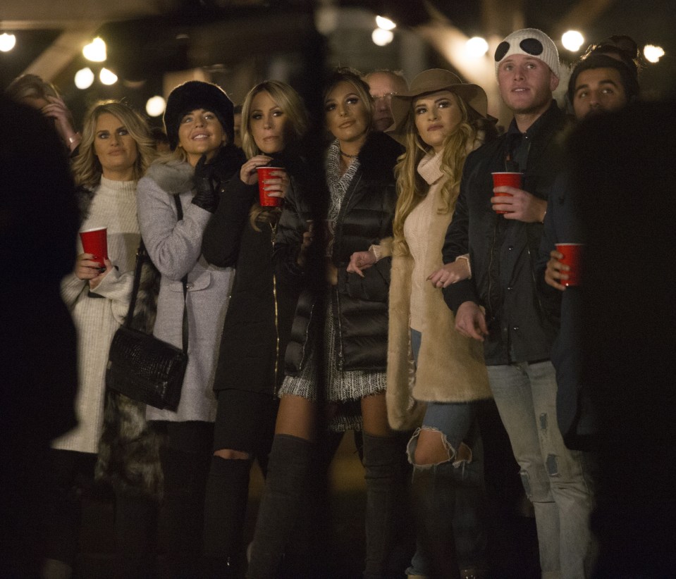  The group drank out of obligatory red cups