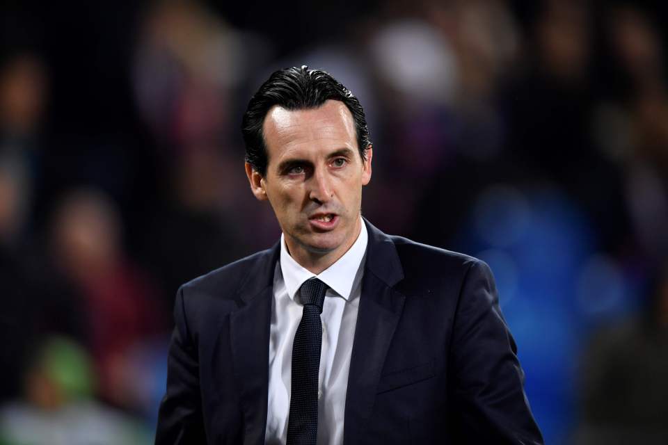  Unai Emery is under increasing pressure at the French giants