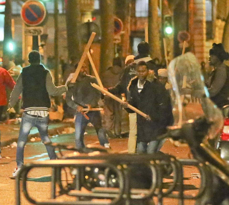 Riots in Paris