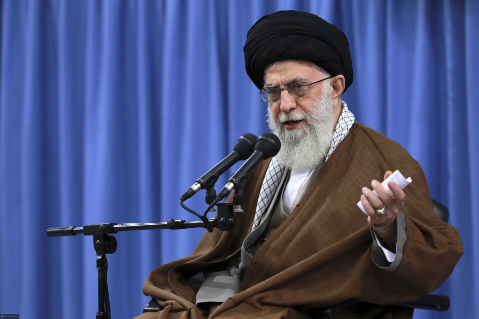  Ayatollah Ali Khamenei said America's reputation had been 'annihilated'