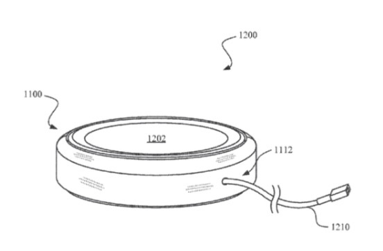 It is currently not obvious whether the California firm would offer a wireless charging plate, similar to Samsung's offering or something different