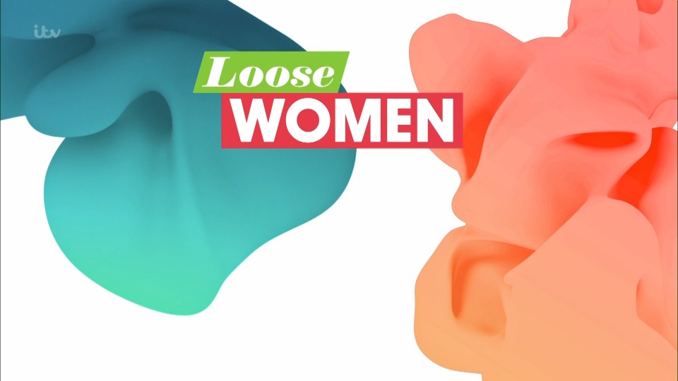  The Loose Women logo suddenly appeared on screen