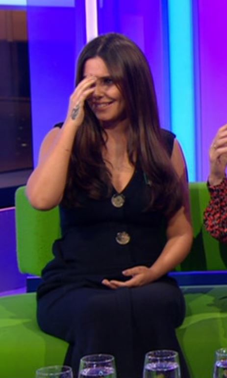  'Pregnant' Cheryl opened up about her battle with depression as a teen as she supported Childline on The One Show