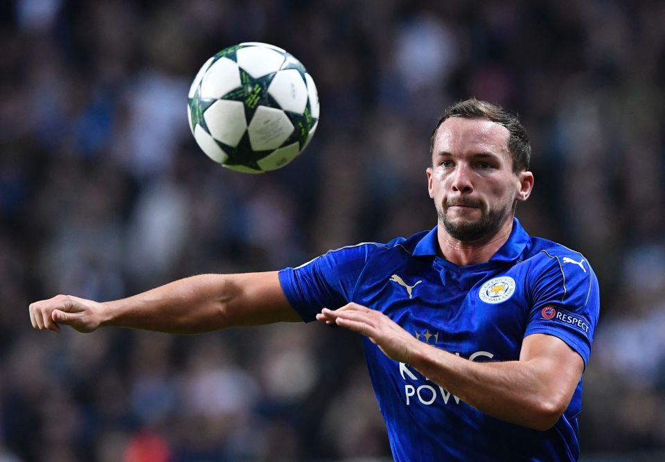 Leicester star Danny Drinkwater is also injured