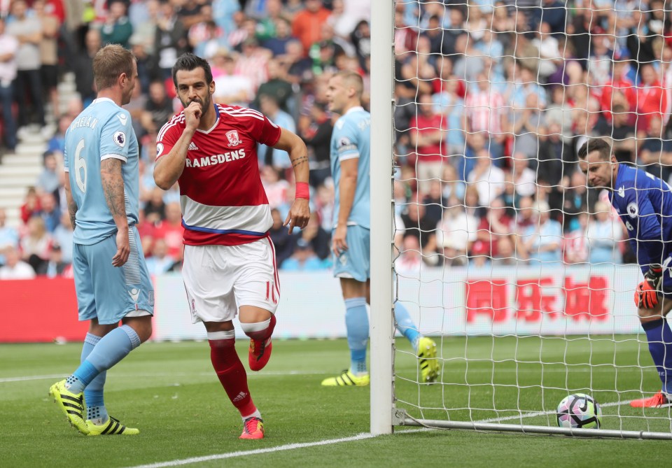 Spain star Negredo is enjoying being back in England