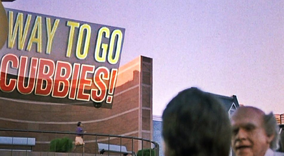 The Chicago Cubs win the World Series in Back to the Future II 