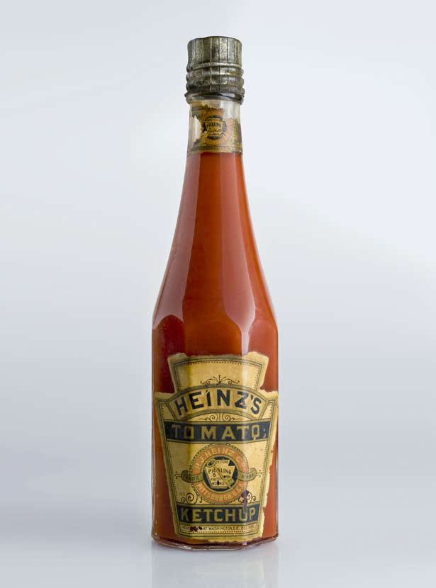  This is an 1882 bottle of Heinz Tomato Ketchup