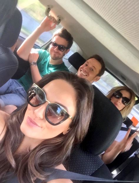 Vicky Pattison shared a picture from the first day in Australia 