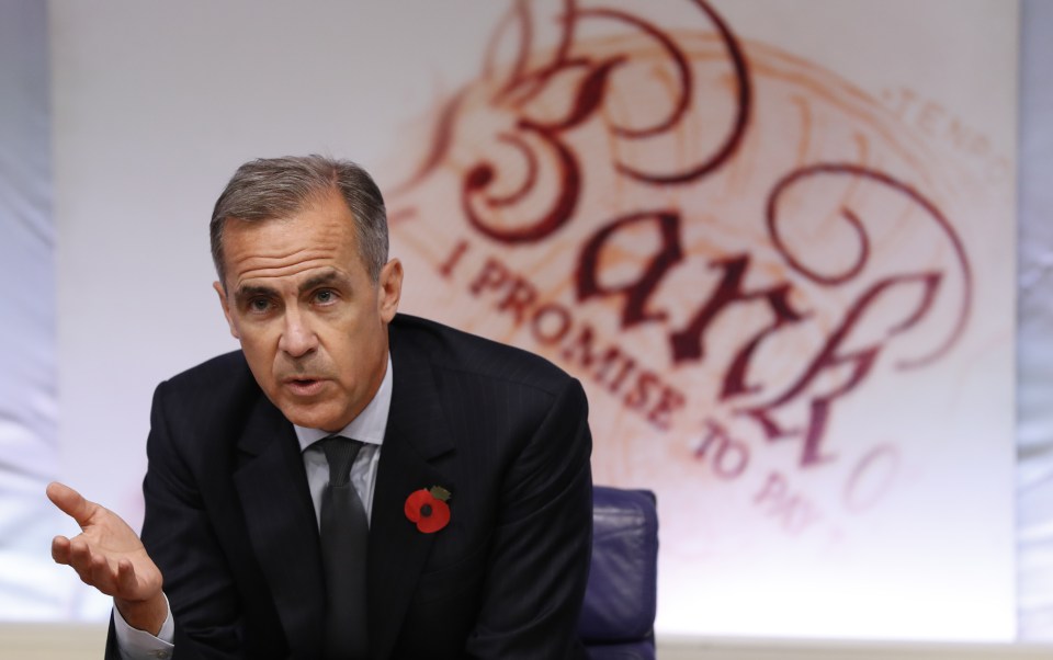  The Governor of the Bank of England had a copy of the Financial Times with him