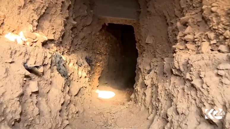  An ISIS tunnel in Mosul may be part of a massive maze of underground routes