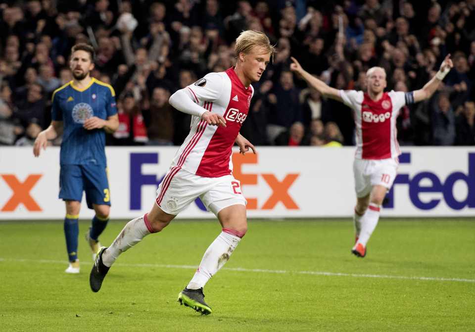 Dolberg also helped himself to a hat-trick in 18 minutes at the weekend