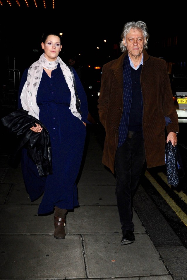  Pixie's famous dad Bob Geldof and sister FIfi Trixibelle also turned up to show their support