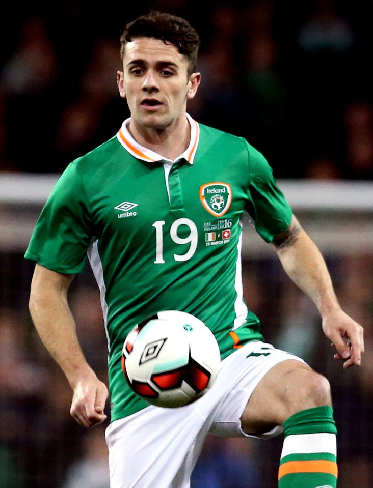 Ireland's Robbie Brady is expected to join Burnley before Tuesday's transfer window slams shut